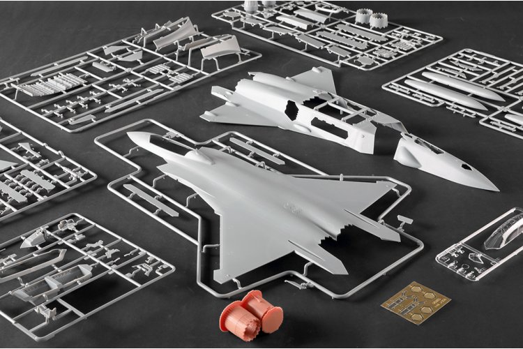 1:48 Trumpeter 05864 Chengdu J-20S Mighty Dragon - Chinese Straaljager - Tru05864 24 - TRU05864