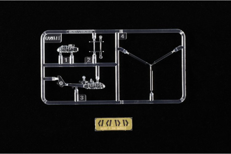 1:350 Trumpeter 06287 A&eacute;rospatiale Gazelle &ndash; 6 Pieces &ndash; French Helicopter - Tru06287 5 - TRU06287