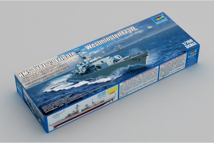 1:700 Trumpeter 06721 HMS TYPE 23 Frigate - Tru06721 2 1 - TRU06721