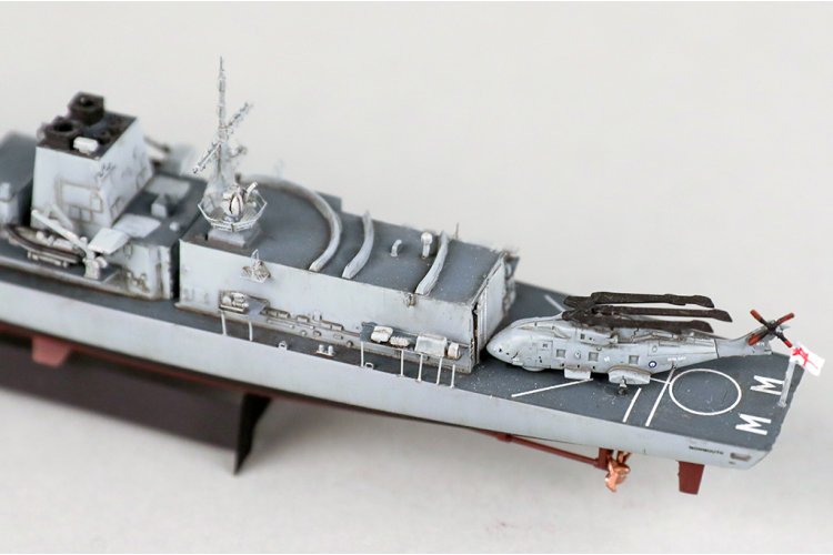 1:700 Trumpeter 06722 HMS Monmouth F235 - Type 23-klasse - Brits Fregat - Tru06722 18 - TRU06722