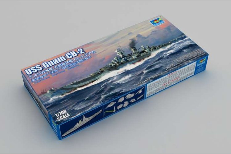 1:700 Trumpeter 06739 USS Guam CB-2 Ship - Tru06739 2 - TRU06739