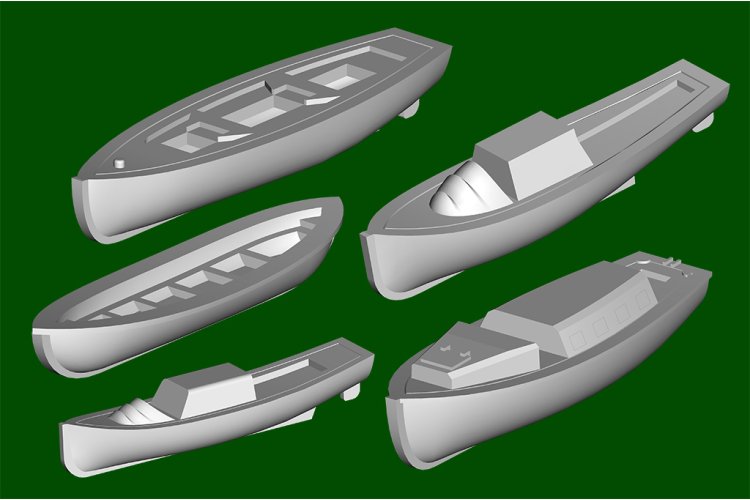 1:700 Trumpeter 06745 Battleship HMS York - Tru06745 9 - TRU06745