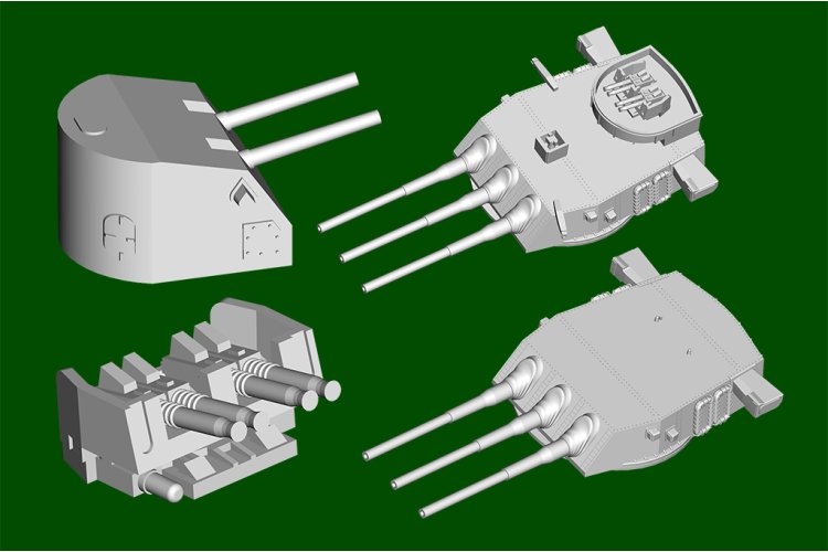 1:700 Trumpeter 06748 USS Missouri BB-63 Battle Ship - Tru06748 6 - TRU06748