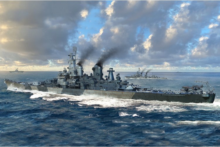 1:700 Trumpeter 06749 USS Iowa BB-61 Battleship - Tru06749 1 - TRU06749