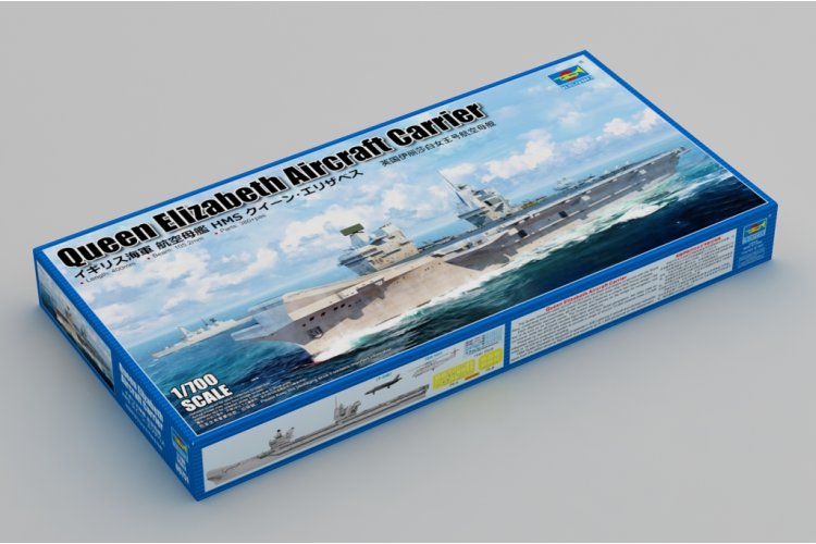 1:700 Trumpeter 06751 HMS Queen Elizabeth - Queen Elizabeth-klasse - Brits Vliegdekschip - Tru06751 2 - TRU06751