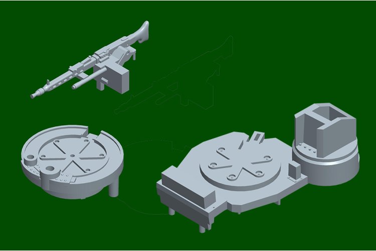 1:72 Trumpeter 07191 German Leopard2A6 MBT Tank - Tru07191 6 - TRU07191