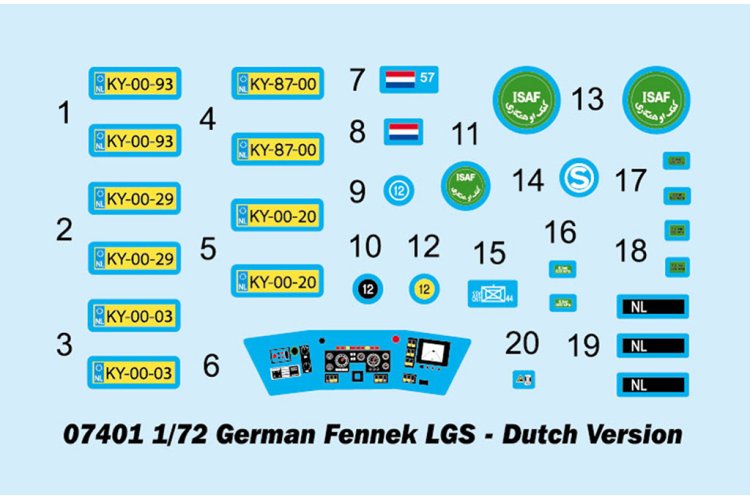 1:72 Trumpeter 07401 German Fennek LGS - Dutch Version - Tru07401 2 - TRU07401