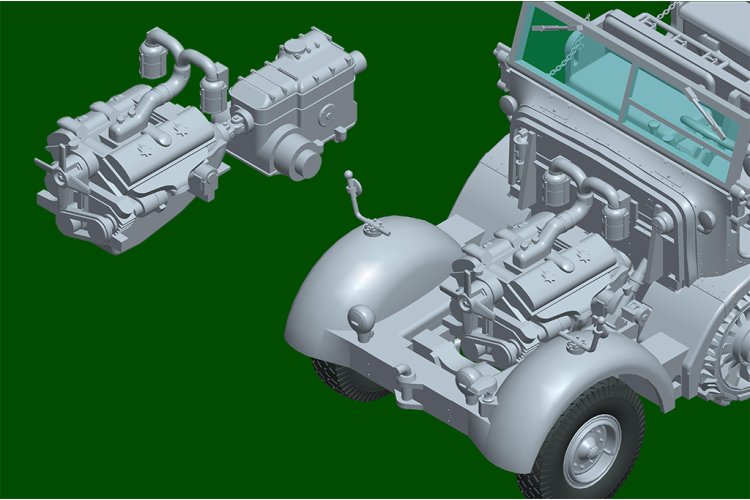 1:72 Trumpeter 07403 German Sd.Kfz. 8 Heavy Half-track 12t - Tru07403 12 - TRU07403