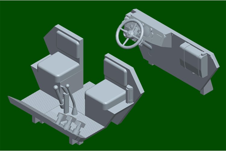 1:72 Trumpeter 07404 Sd.Kfz.8 Armored 12t Half-Track - Military Vehicle - Tru07404 13 - TRU07404