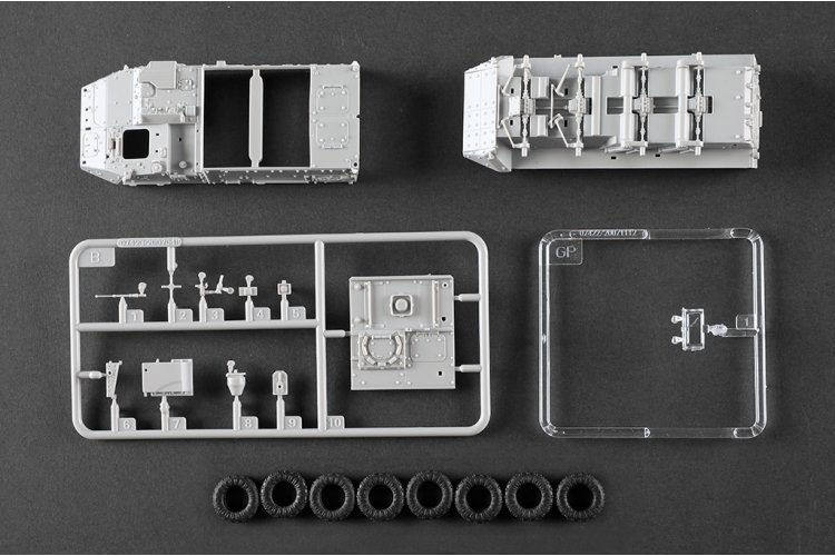 1:72 Trumpeter 07423 M1130 Stryker Commandovoertuig - Amerikaans Pantserinfanterievoertuig - Tru07423 10 - TRU07423