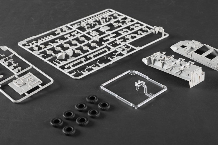 1:72 Trumpeter 07423 M1130 Stryker Commandovoertuig - Amerikaans Pantserinfanterievoertuig - Tru07423 12 - TRU07423