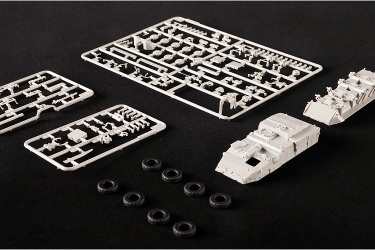 1:72 Trumpeter 07428 General Dynamics M1133 Stryker Medical Evacuation Vehicle Early &ndash; American Armoured Vehicle - Tru07428 15 - TRU07428