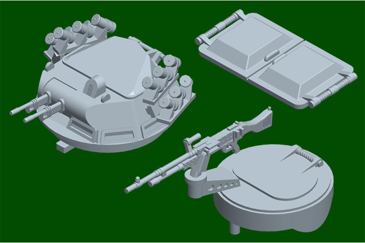 1:72 Trumpeter 07440 Improved Product of M706 Commando Armored Car - Military Vehicle - Tru07440 12 - TRU07440