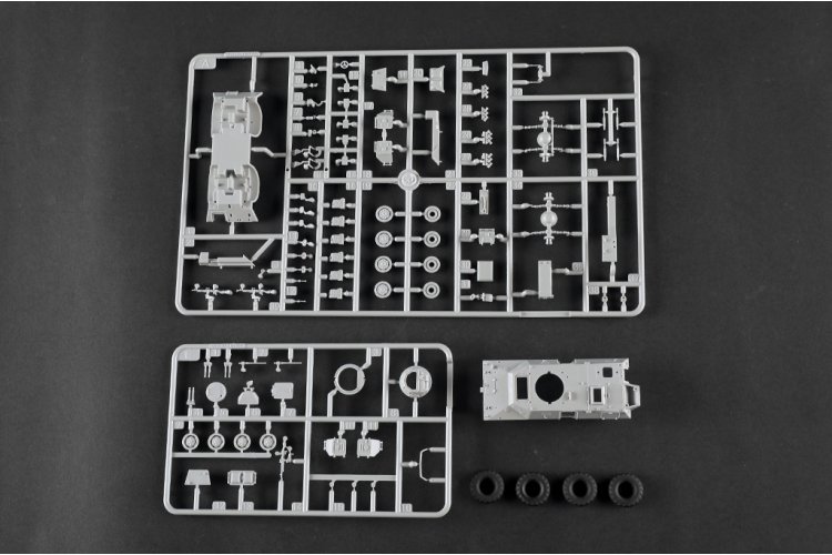 1:72 Trumpeter 07440 Improved Product of M706 Commando Armored Car - Military Vehicle - Tru07440 14 - TRU07440
