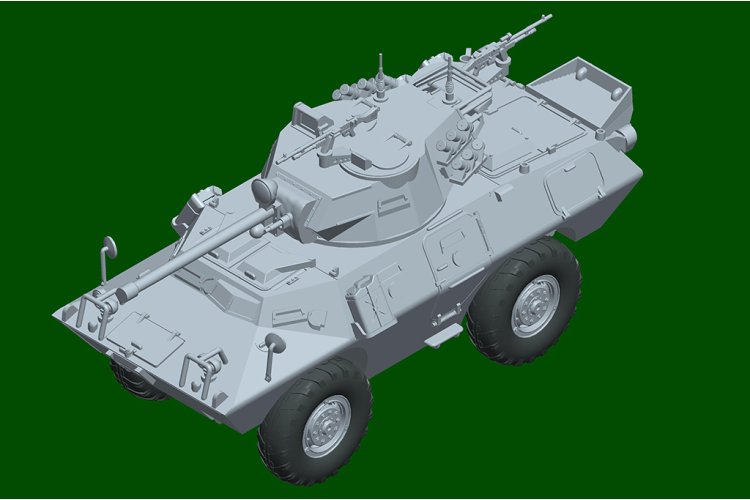 1:72 Trumpeter 07442 M706 LAV-150 APC 90mm Mecar Gun - Militair Panzervoertuig - Tru07442 4 - TRU07442