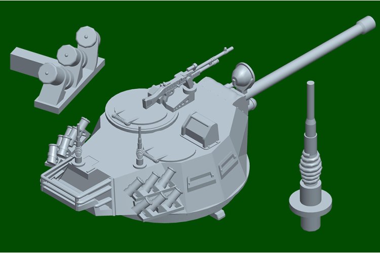 1:72 Trumpeter 07442 M706 LAV-150 APC 90mm Mecar Gun - Militair Panzervoertuig - Tru07442 5 - TRU07442