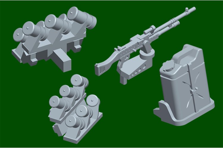 1:72 Trumpeter 07443 LAV-150 Commando AFV met Cockerill 90mm Kanon - Amerikaans Militair Pantservoertuig - Tru07443 12 - TRU07443