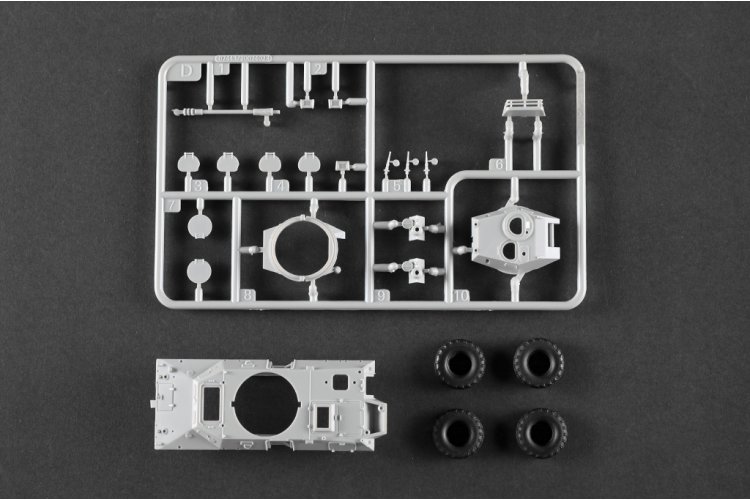 1:72 Trumpeter 07443 LAV-150 Commando AFV met Cockerill 90mm Kanon - Amerikaans Militair Pantservoertuig - Tru07443 13 - TRU07443