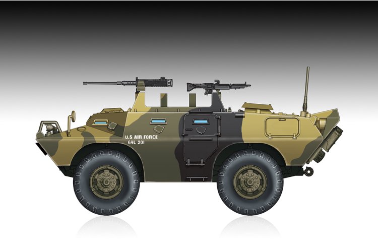 1:72 Trumpeter 07444 M706 USAF XM706E2 Armored Car - Tru07444 1 - TRU07444