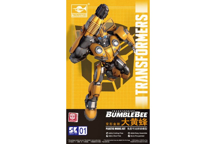Trumpeter Transformers BumbleBee Series 08100 SK01 TF-6 Bumblebee - Figuur - Tru08100 1 - TRU08100