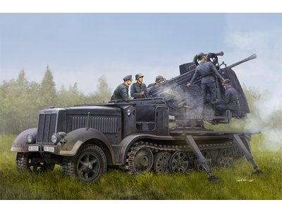 1:35 Trumpeter 09513 German 5cm FLAK 41auf Selbstfahrlafette(Sd.Kfz.7/2) - Tru09513 1 1 - TRU09513