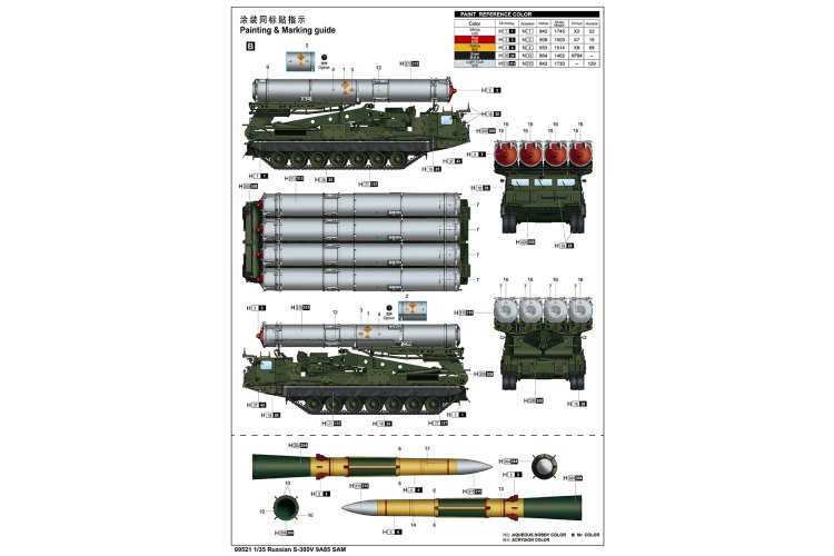 1:35 Trumpeter 09521 Russian S-300V 9A85 SAM - Tru09521 4 - TRU09521