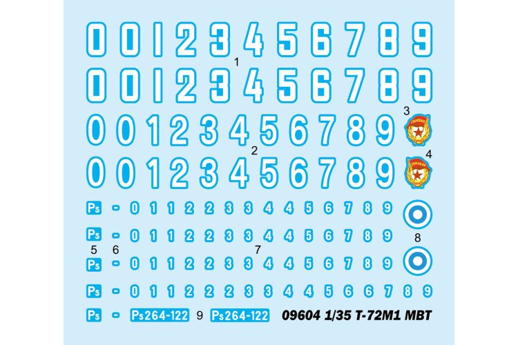 1:35 Trumpeter 09604 T-72M1 - Tank - Tru09604 3 - TRU09604