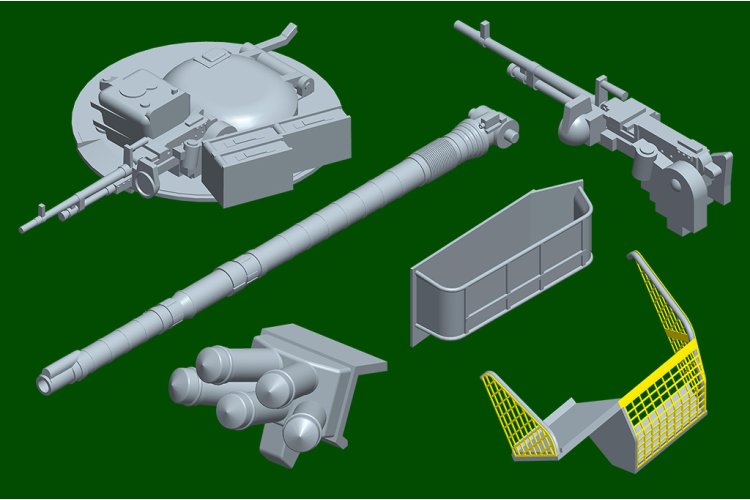 1:35 Trumpeter 09611 MBT Challenger-1 mk.3 - Britse Tank - Tru09611 14 - TRU09611