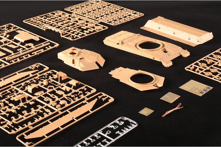 1:35 Trumpeter 09611 MBT Challenger-1 mk.3 - Britse Tank - Tru09611 22 - TRU09611