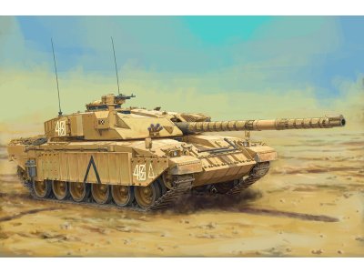 1:35 Trumpeter 09612 Challenger 1 Mk.3 Gulf War - British Main Battle Tank - Tru09612 1 - TRU09612
