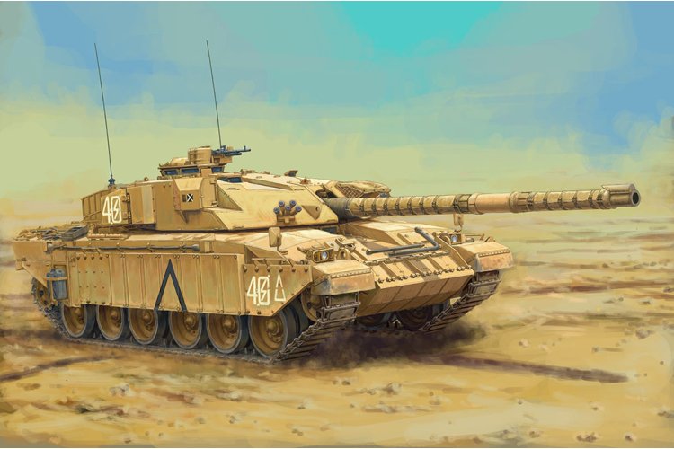 1:35 Trumpeter 09612 Challenger 1 Mk.3 Gulf War - British Main Battle Tank - Tru09612 1 - TRU09612