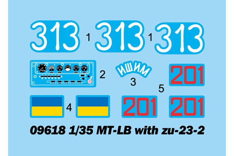 1:35 Trumpeter 09618 MT-LB with zu-23-2 - Tru09618 2 - TRU09618
