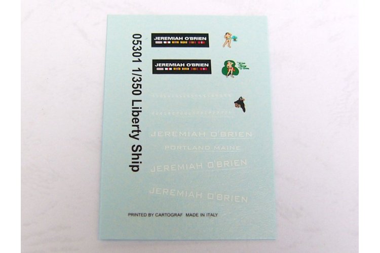 1:350 Trumpeter 05301 WWII Liberty Ship S.S. Jeremiah O Brien - Tru5301 3 - TRU05301