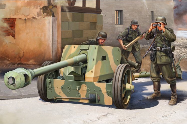 1:16 I Love Kit 61608 Duitse PaK 40 - 7,5cm Antitankkanon WWII - Artillerie - Truilo61608 2 - TRUILO61608