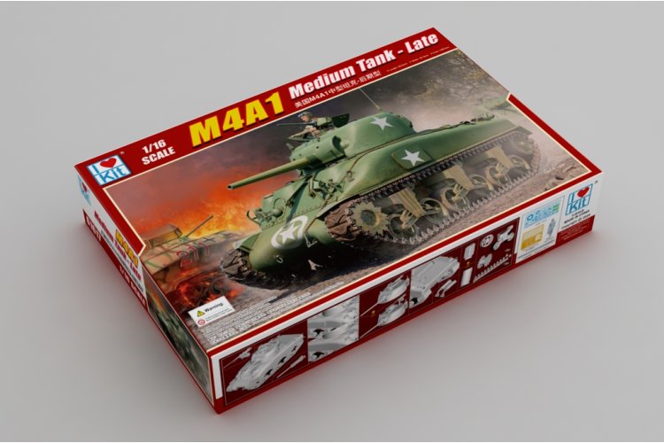 1:16 I Love Kit 61617 Sherman M4A1 Medium Tank - Late - Truilo61617 1 - TRUILO61617