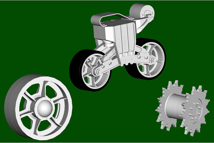 1:16 I Love Kit 61617 Sherman M4A1 Medium Tank - Late - Truilo61617 12 - TRUILO61617