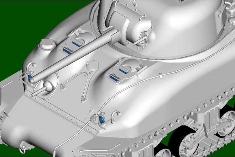 1:16 I Love Kit 61617 Sherman M4A1 Medium Tank - Late - Truilo61617 8 - TRUILO61617