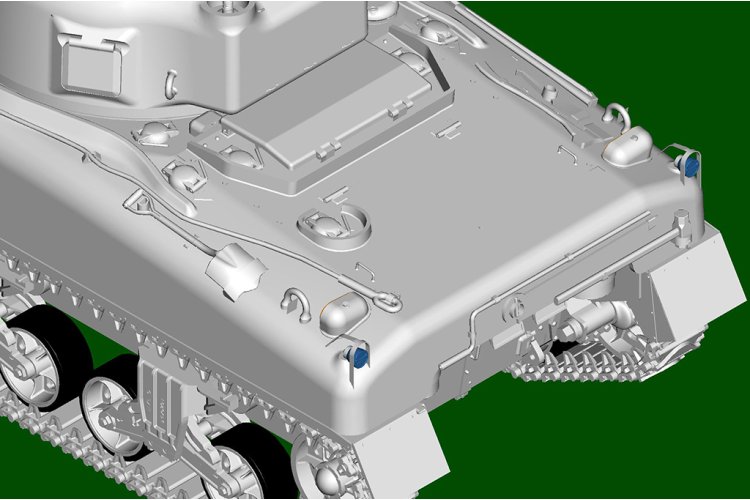 1:16 I Love Kit 61617 Sherman M4A1 Medium Tank - Late - Truilo61617 9 - TRUILO61617
