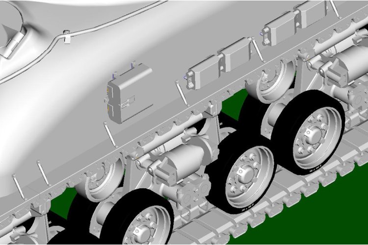 1:16 I Love Kit 61618 M4 Sherman - M4A1E8 Medium Tank - Truilo61618 9 - TRUILO61618