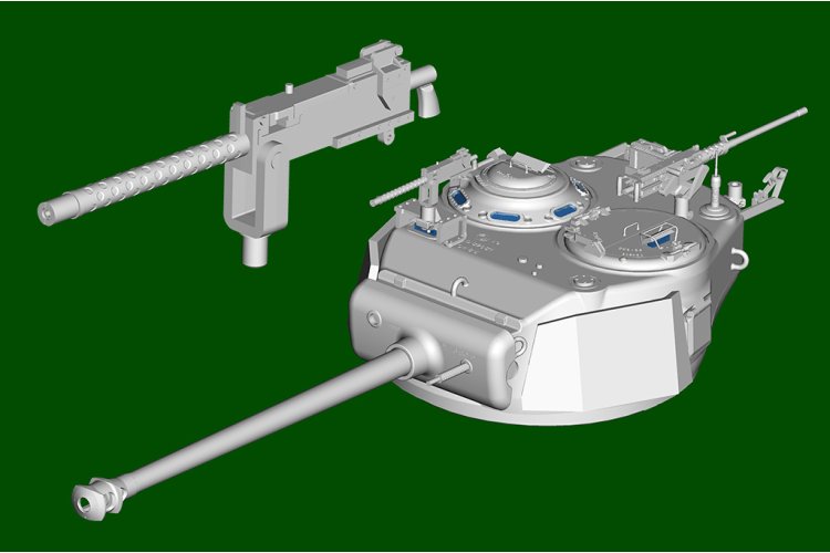 1:16 I Love Kit 61621 M4A3E8 Thunder VII WWII &ndash; Amerikaanse Middelzware Tank - Truilo61621 7 - TRUILO61621