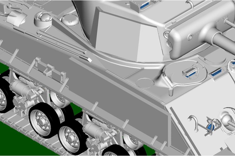 1:16 I Love Kit 61621 M4A3E8 Thunder VII WWII &ndash; Amerikaanse Middelzware Tank - Truilo61621 8 - TRUILO61621