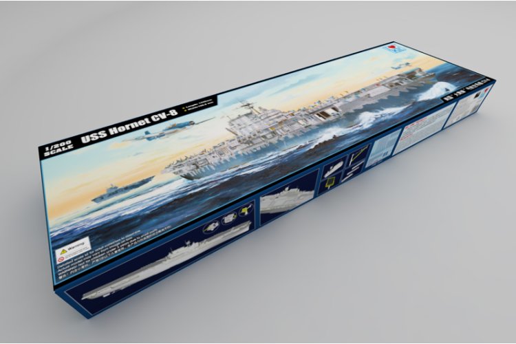 1:200 I Love Kit 62001 USS Hornet CV-8 WWII - Yorktown-klasse - Amerikaans Vliegdekschip - Truilo62001 2 - TRUILO62001