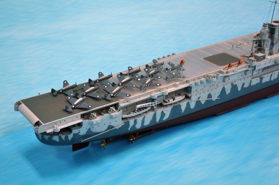 1:200 I Love Kit 62001 USS Hornet CV-8 WWII - Yorktown-klasse - Amerikaans Vliegdekschip - Truilo62001 35 - TRUILO62001