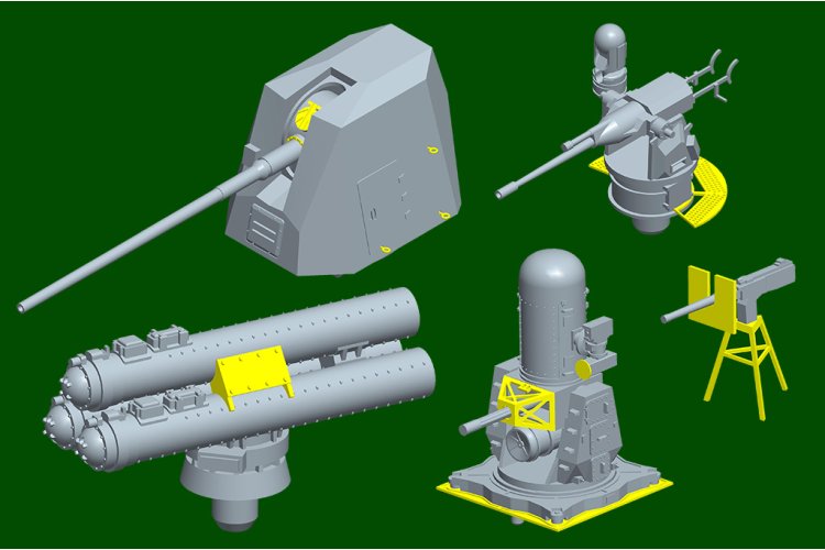 1:200 I Love Kit 62011 USS Michael Murphy DDG-112 - Arleigh Burke-klasse - Amerikaanse Torpedobootjager - Truilo62011 7 - TRUILO62011