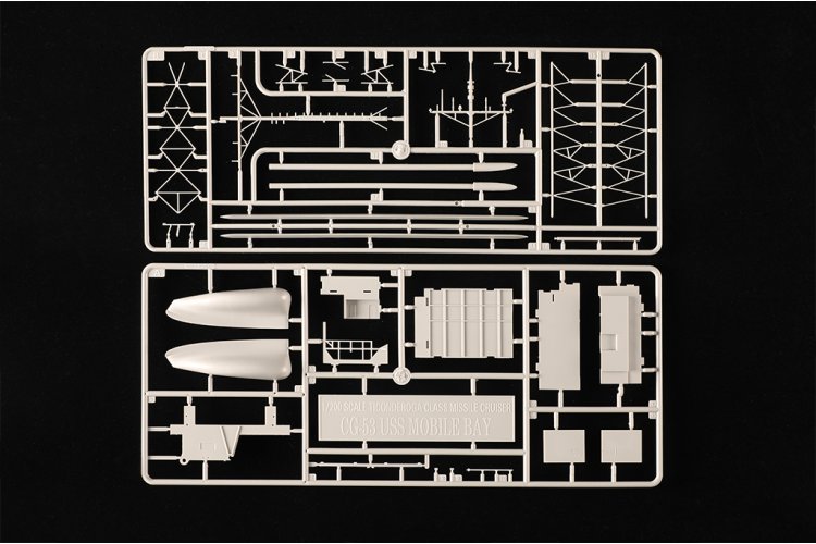 1:200 I Love Kit 62012 USS Mobile Bay CG-53 - Ticonderoga-class - American Guided Missile Cruiser - Truilo62012 17 - TRUILO62012