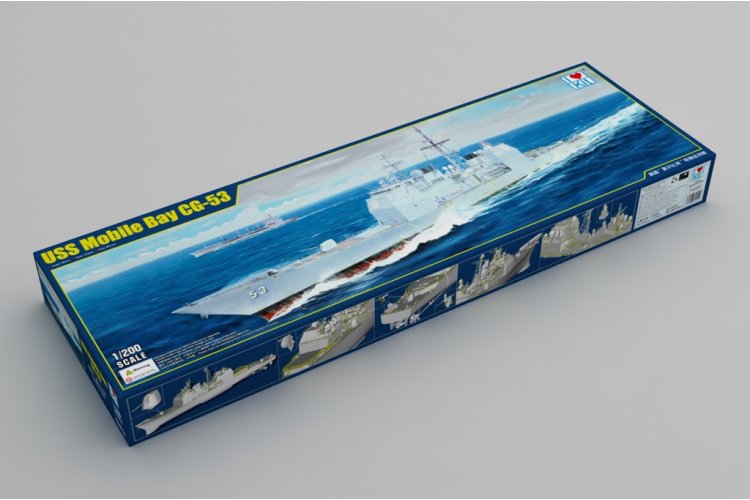 1:200 I Love Kit 62012 USS Mobile Bay CG-53 - Ticonderoga-class - American Guided Missile Cruiser - Truilo62012 2 - TRUILO62012