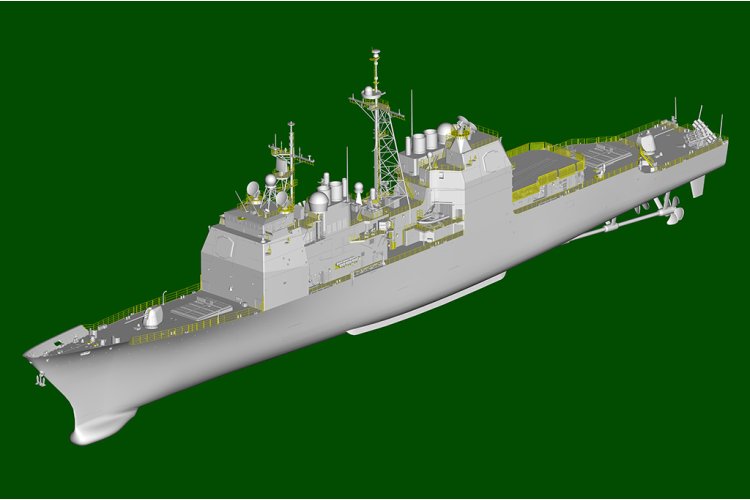 1:200 I Love Kit 62012 USS Mobile Bay CG-53 - Ticonderoga-class - American Guided Missile Cruiser - Truilo62012 5 - TRUILO62012