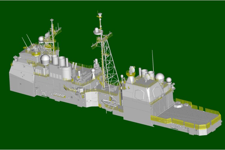 1:200 I Love Kit 62012 USS Mobile Bay CG-53 - Ticonderoga-class - American Guided Missile Cruiser - Truilo62012 8 - TRUILO62012