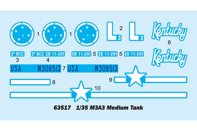 1:35 I Love Kit 63517 M3A3 Medium Tank - Truilo63517 2 - TRUILO63517