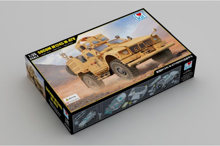 1:35 I Love Kit 63553 SOCOM M1245 M-ATV MRAP - Amerikaans Pantservoertuig - Truilo63553 2 - TRUILO63553